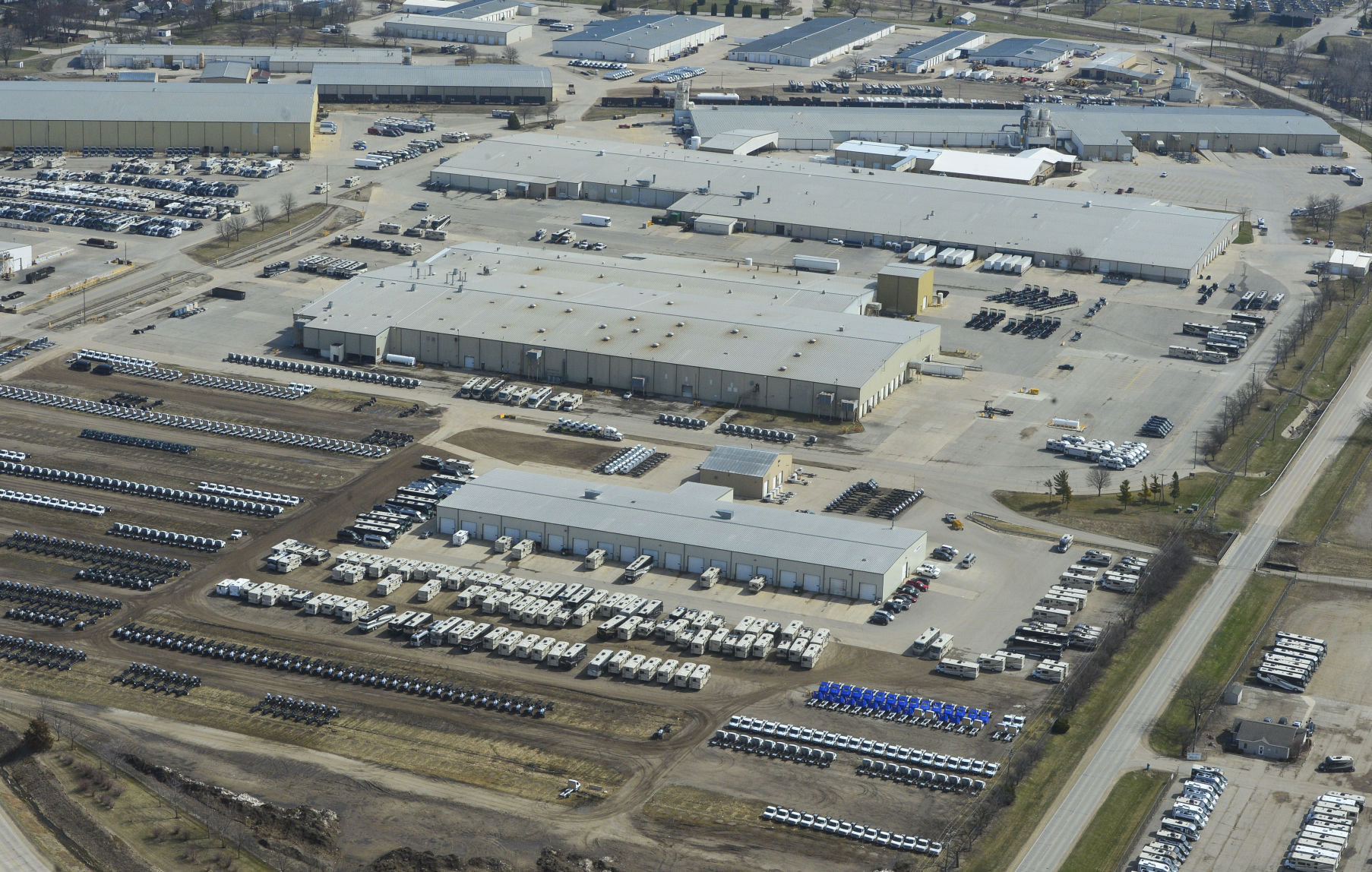 Aerials Forest City Winnebago